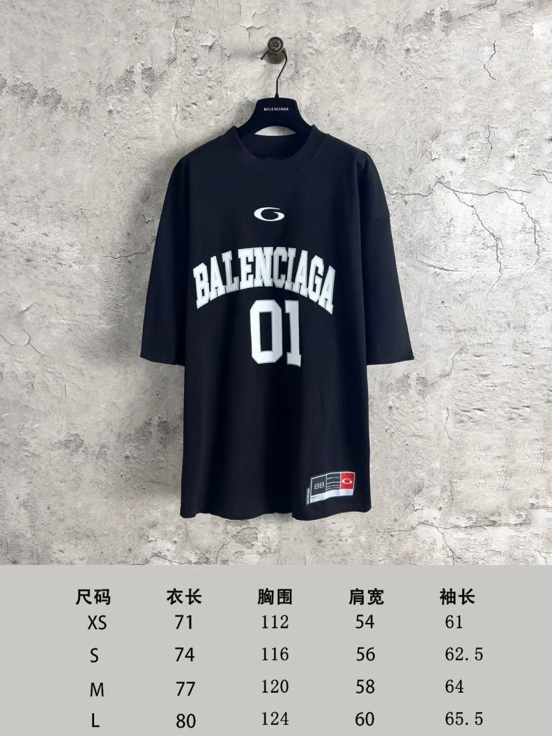 Bxlxnciaga T-Shirts Bold 91088