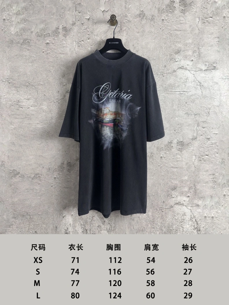 Bxlxnciaga T-Shirts Refined 91015