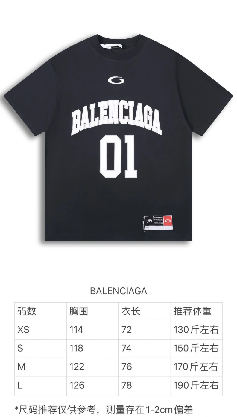 Minimalist Bxlxnciaga T-Shirts 90417