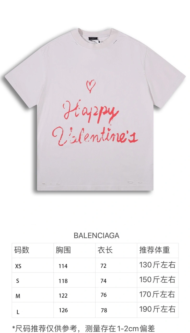 Bxlxnciaga T-Shirts Fashionable 90430