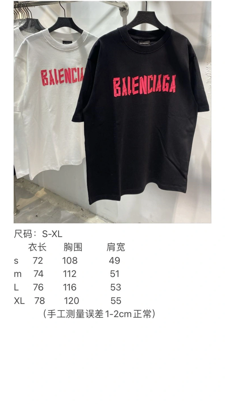 Bxlxnciaga T-Shirts Cozy 90413