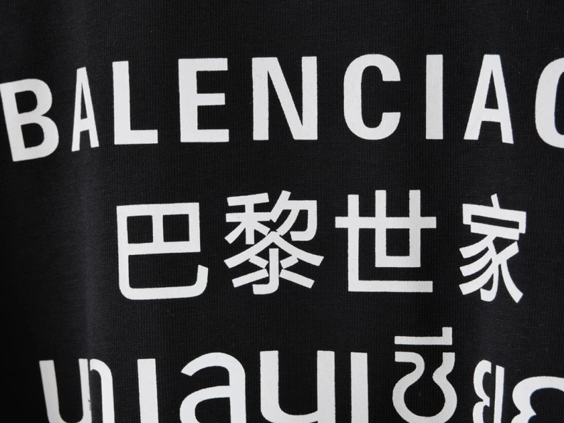 Bxlxnciaga T-Shirts Bold 90347