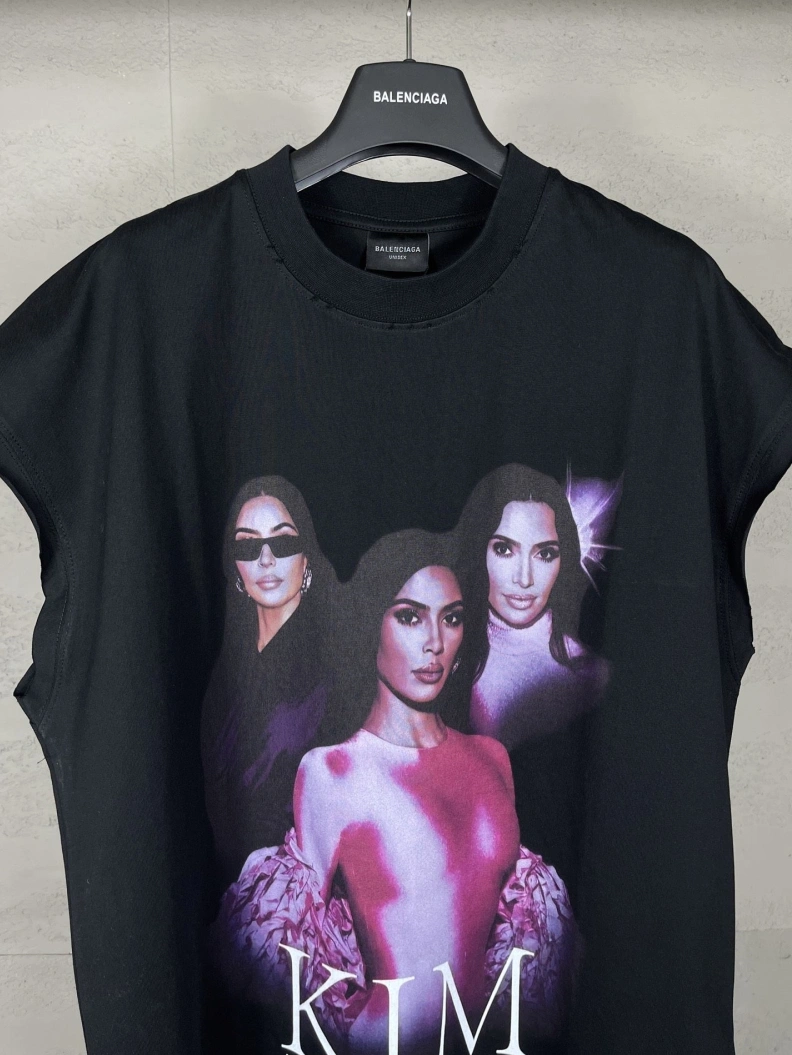 Functional Bxlxnciaga T-Shirts 90321