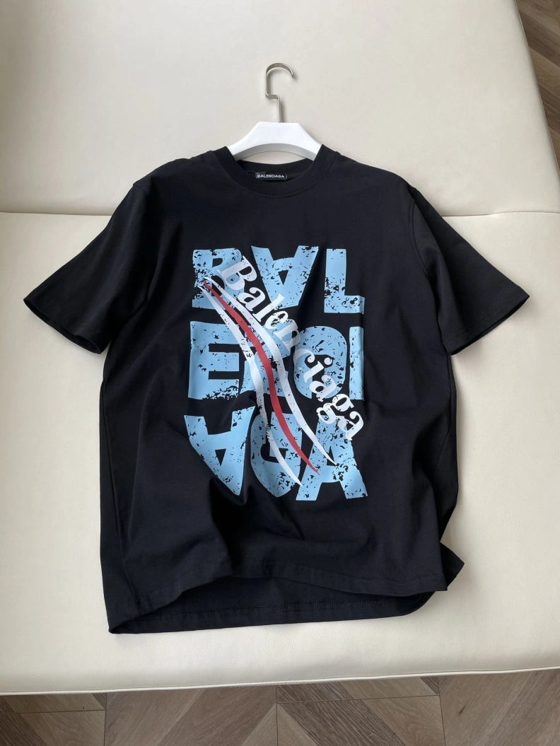 Vibrant Bxlxnciaga T-Shirts 90085