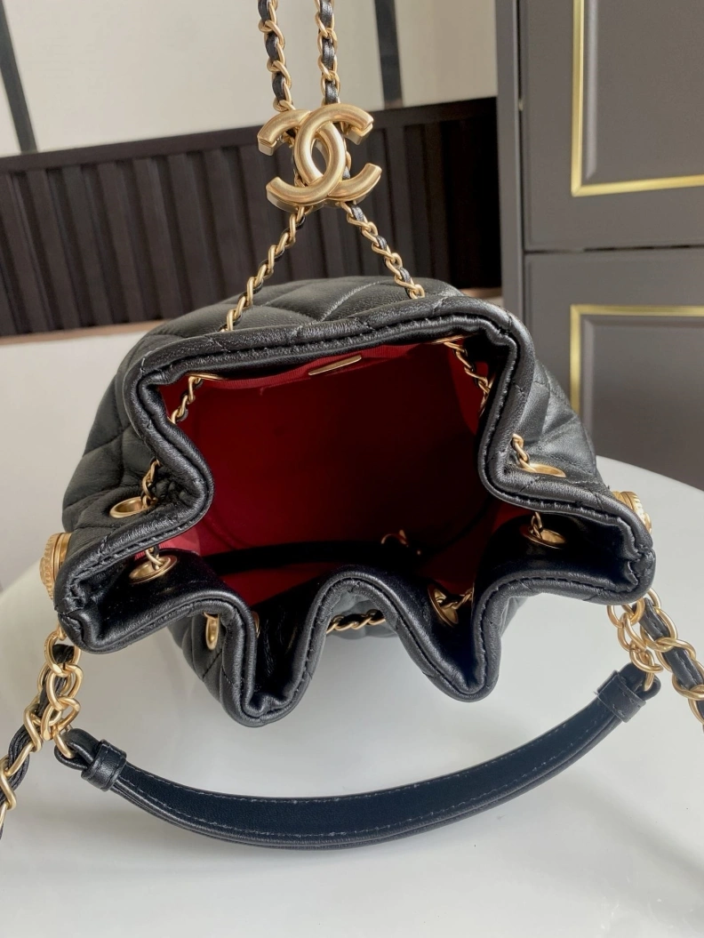 Cozy Chxnxl Bucket Bags 29330