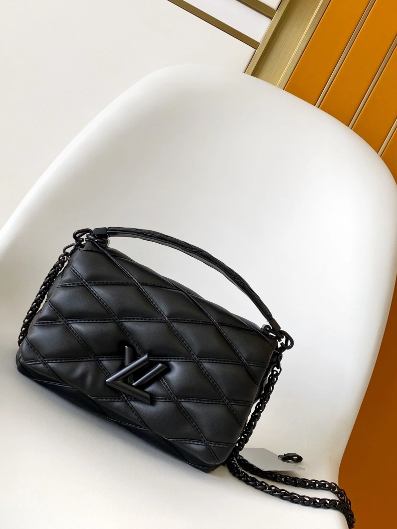 Trendsetting LX Twist Denim Bags 6805