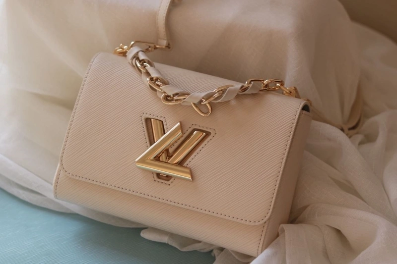Elegant LX Twist Denim Bags 22316