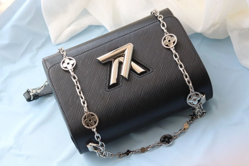 LX Twist Denim Bags Stylish 22295