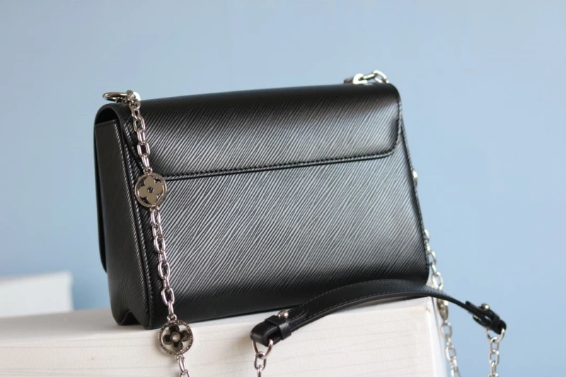 LX Twist Denim Bags Stylish 22295