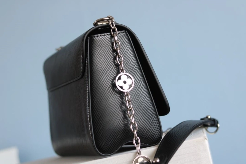 LX Twist Denim Bags Stylish 22295