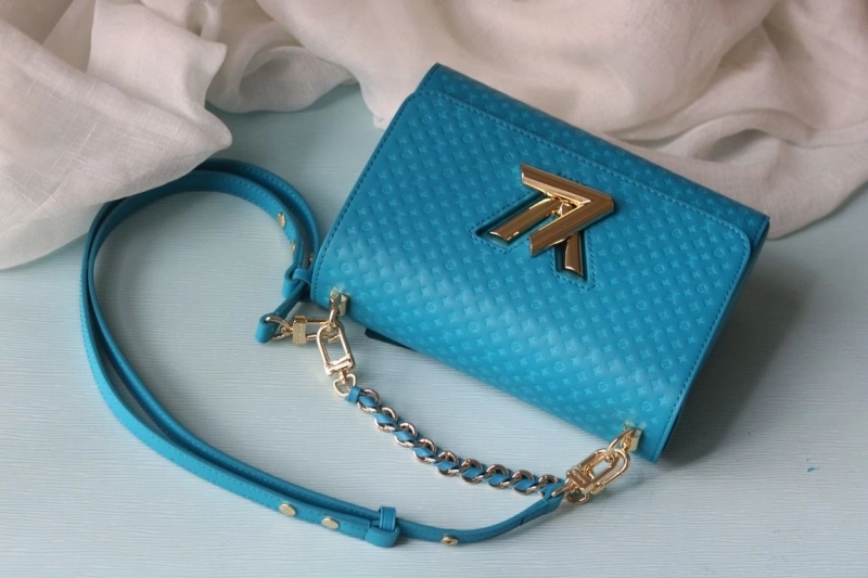 Modern LX Twist Denim Bags 22266