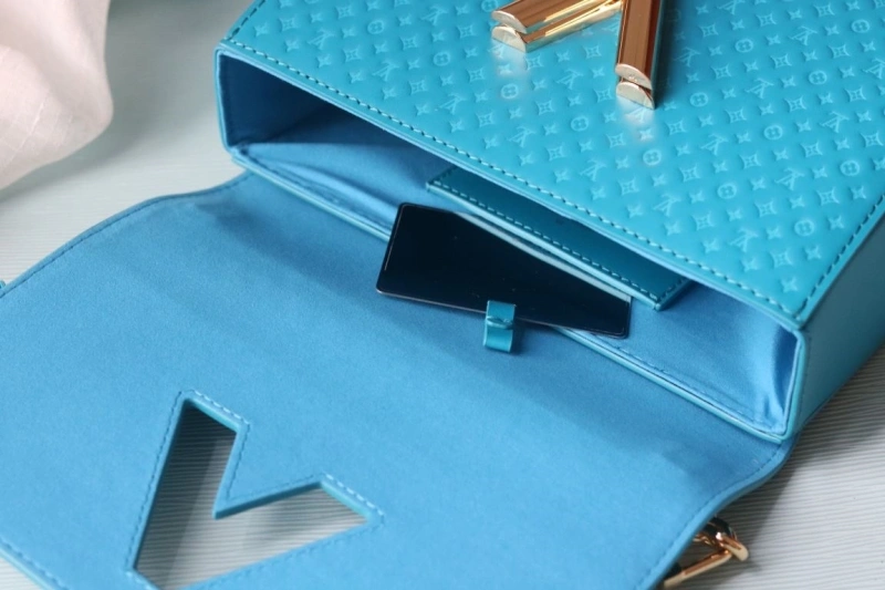 Modern LX Twist Denim Bags 22266