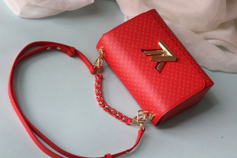 Elegant LX Twist Denim Bags 22265