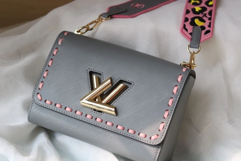 Sleek LX Twist Denim Bags 22260