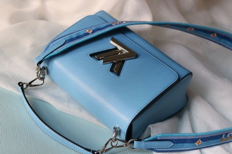 Affordable LX Twist Denim Bags 22246