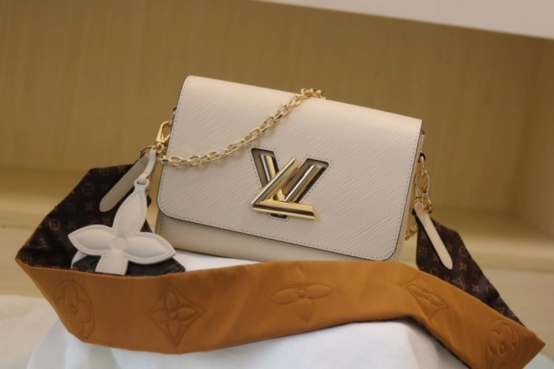 Compact LX Twist Denim Bags 22231