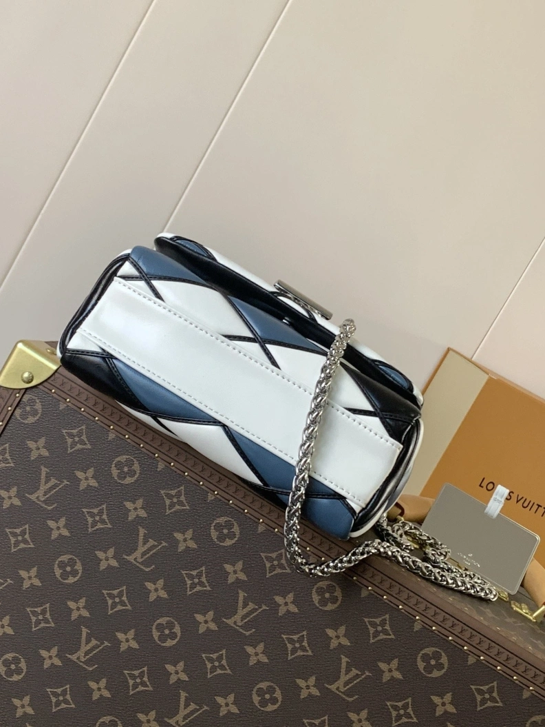 LX Twist Denim Bags Fashionable 17924