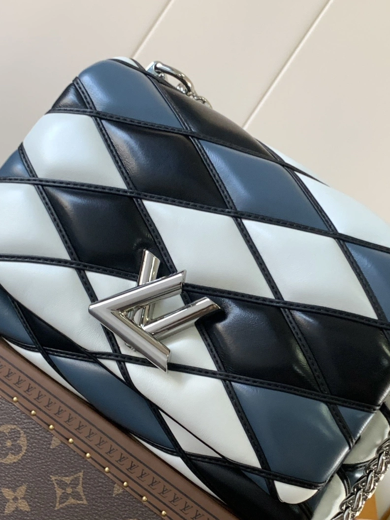 LX Twist Denim Bags Fashionable 17924