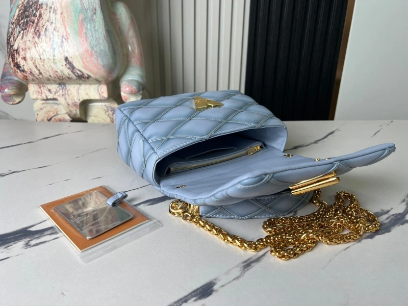 Breathable LX Twist Denim Bags 19835