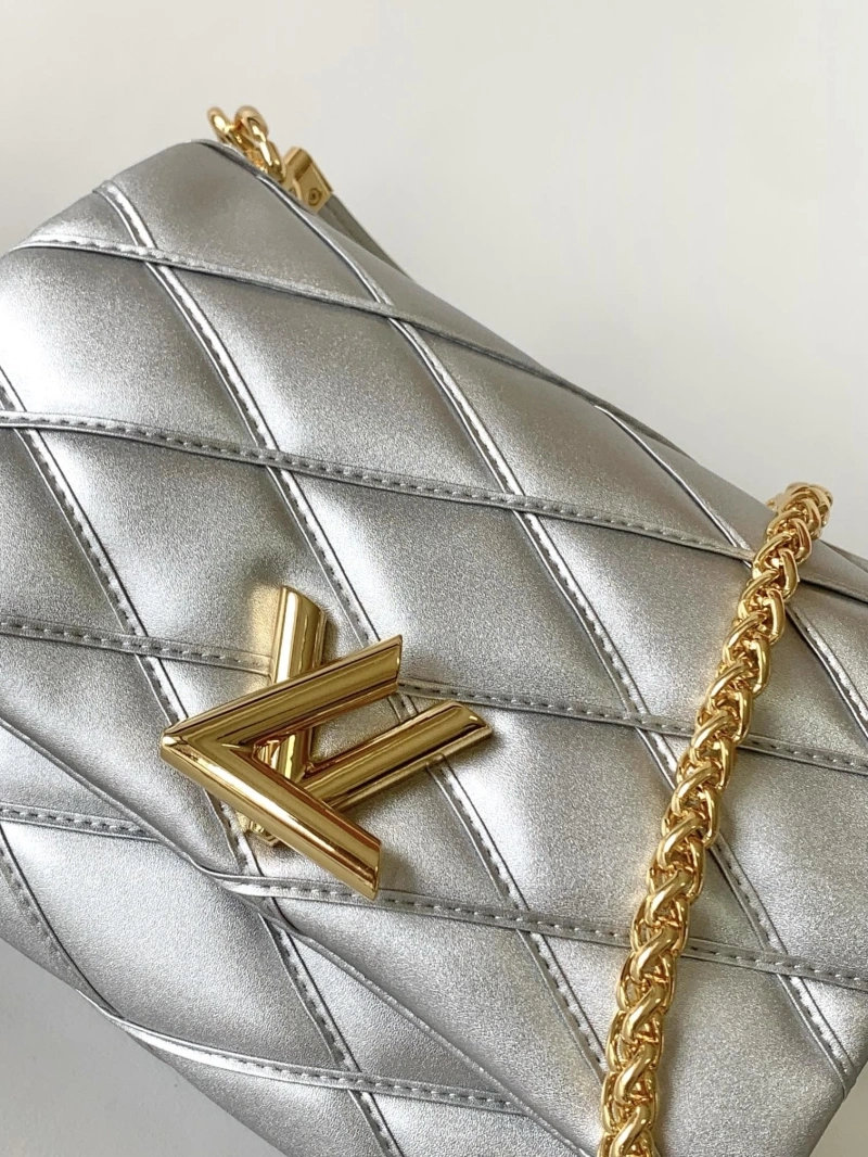 LX Twist Denim Bags Sophisticated 19840