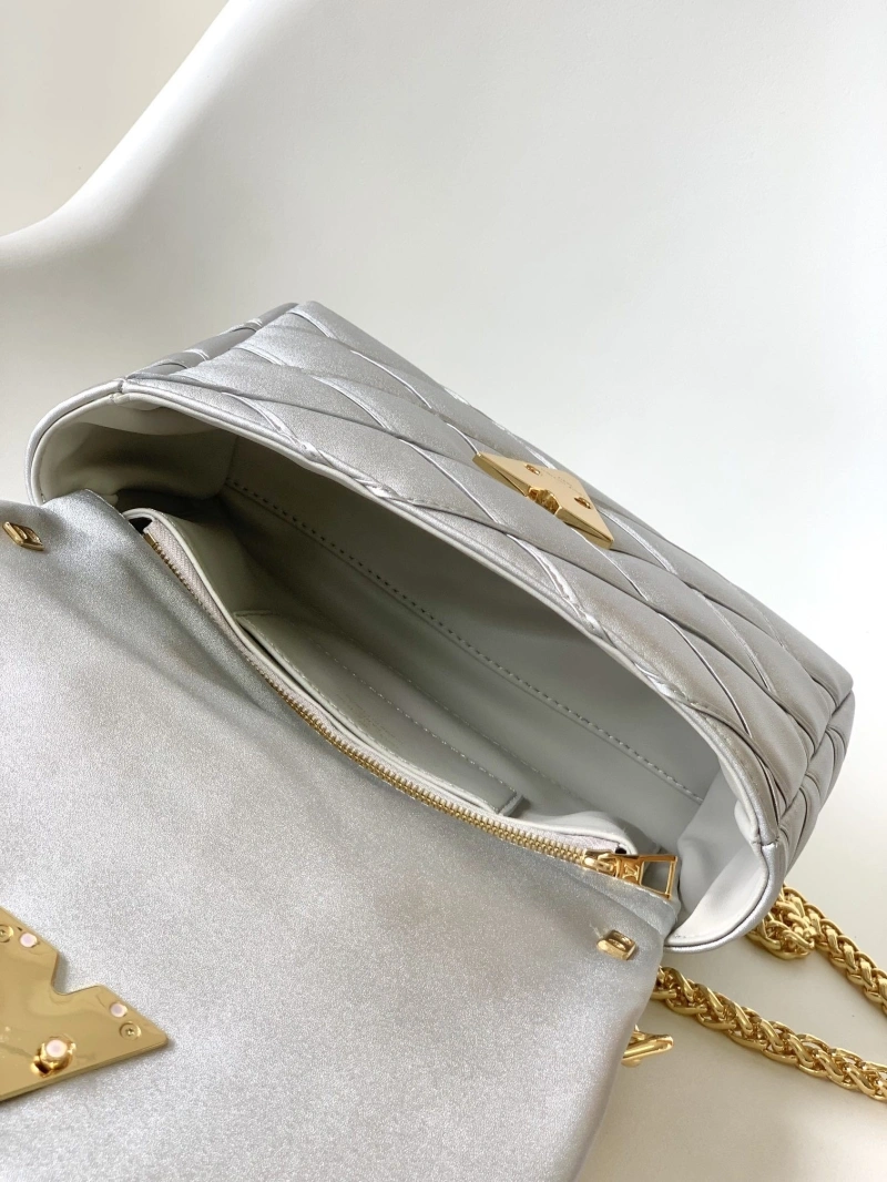 LX Twist Denim Bags Sophisticated 19840