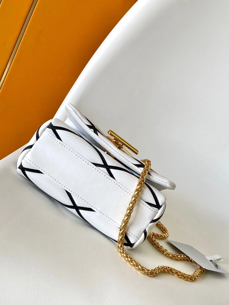 Trendsetting LX Twist Denim Bags 19808