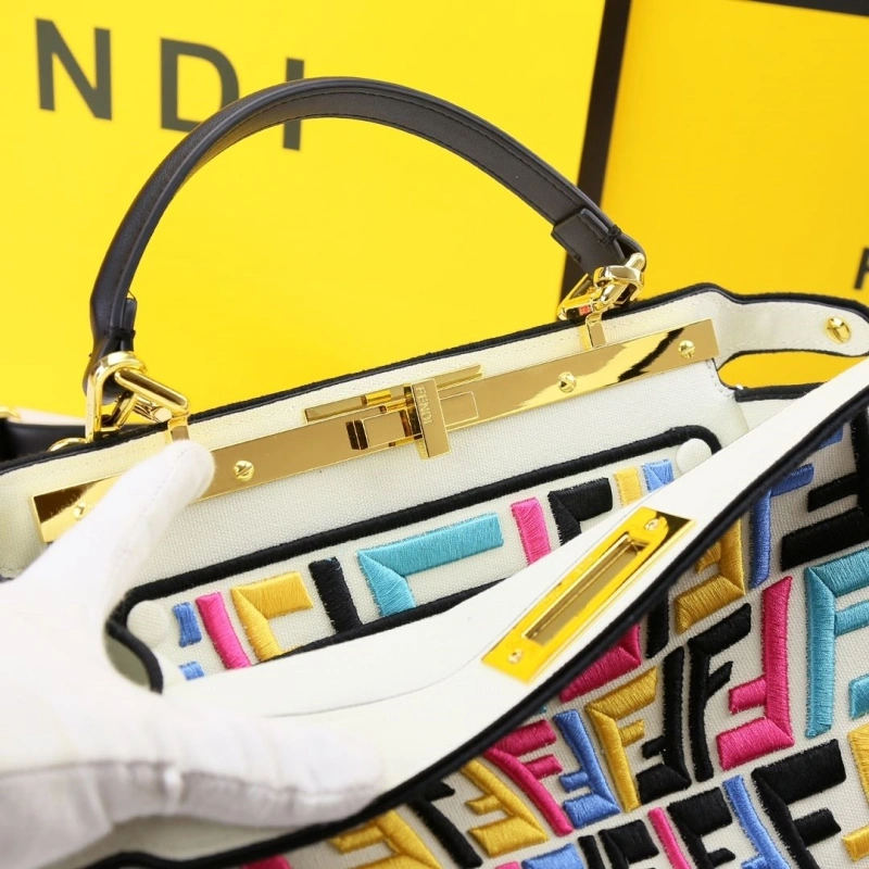 Sleek Fxndx Top Handle Bags 70940