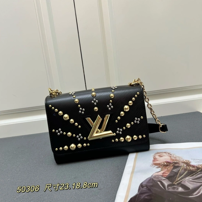 Soft LX Twist Denim Bags 23543