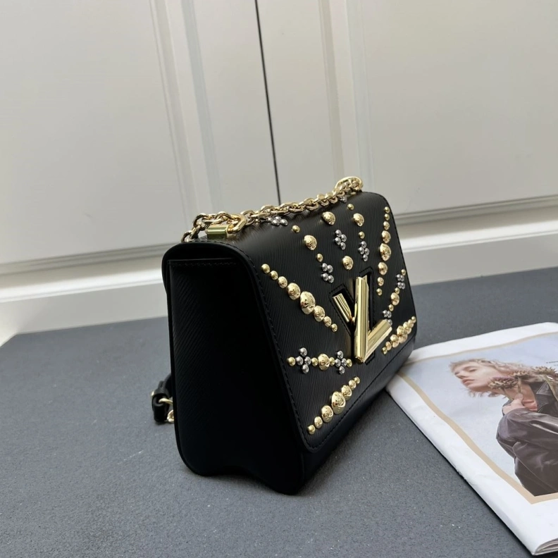 Soft LX Twist Denim Bags 23543
