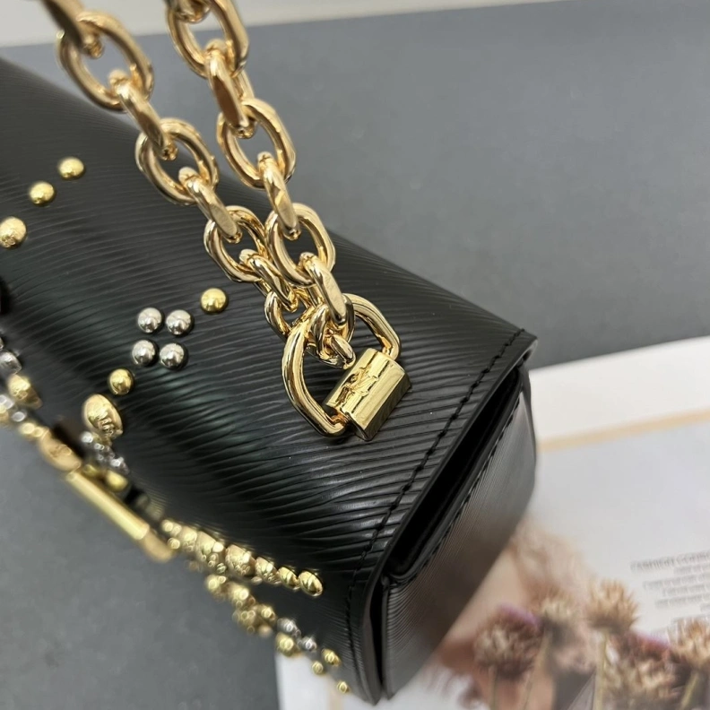 Soft LX Twist Denim Bags 23543