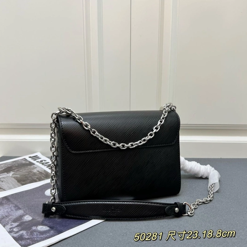 Trendsetting LX Twist Denim Bags 23528