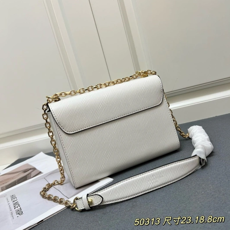 Stylish LX Twist Denim Bags 23531