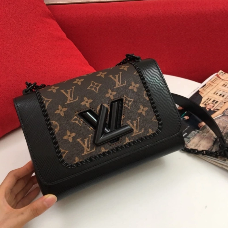 Fashionable LX Twist Denim Bags 23506
