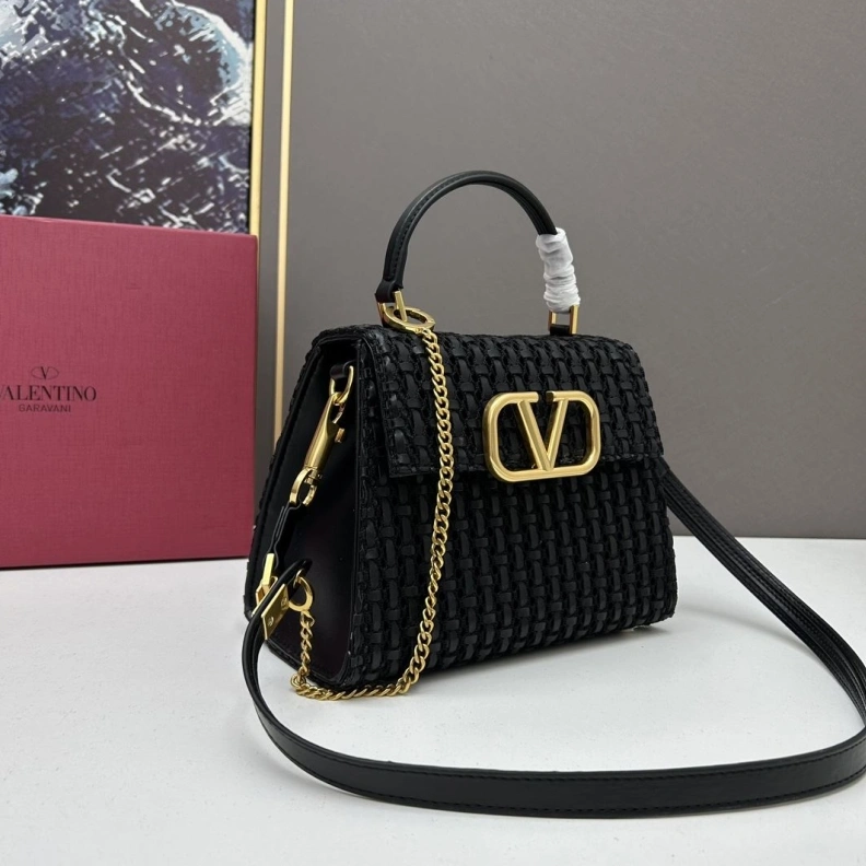 Compact Vxlxntino Handle Bags 77164