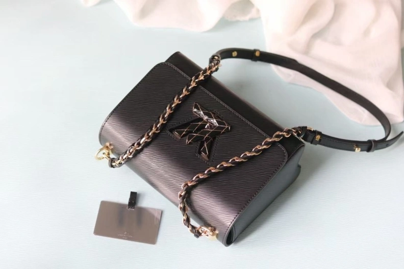 Sleek LX Twist Denim Bags 24067
