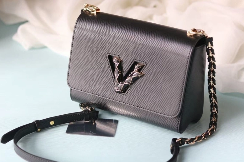 Sleek LX Twist Denim Bags 24067