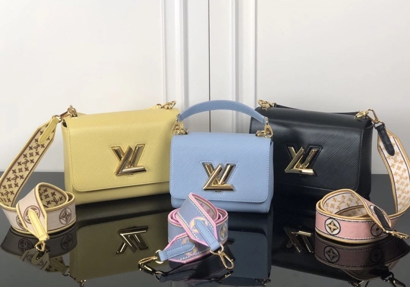 LX Twist Denim Bags Refined 16464