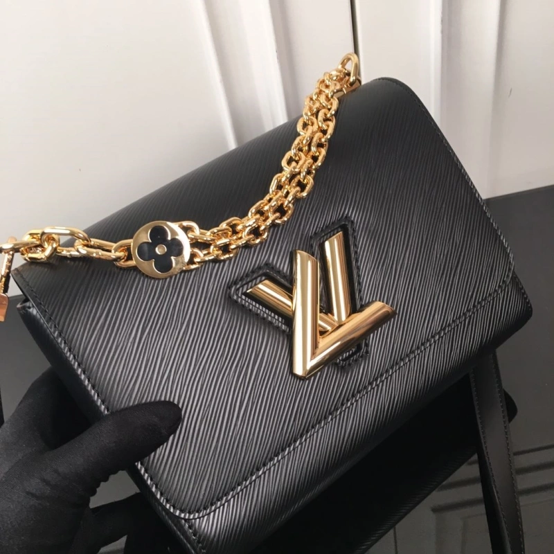 LX Twist Denim Bags Versatile 16415