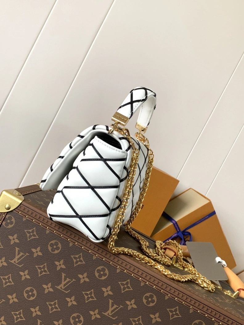 LX Twist Denim Bags Fashionable 10479