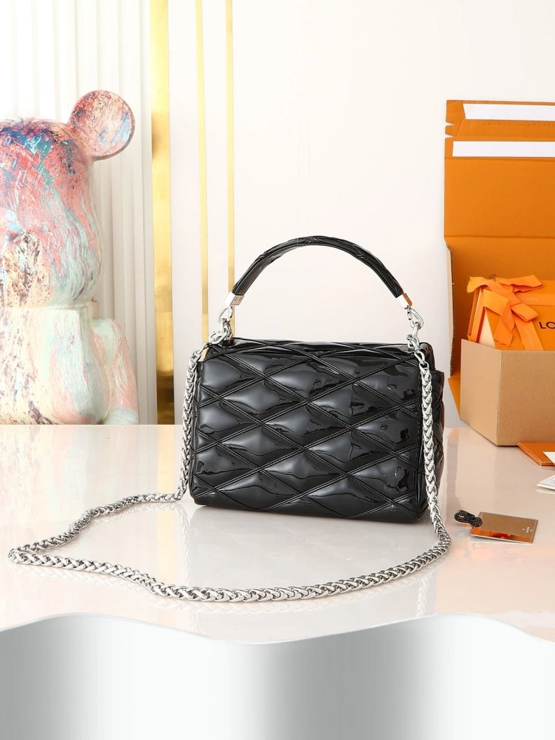 Breathable LX Twist Denim Bags 8109