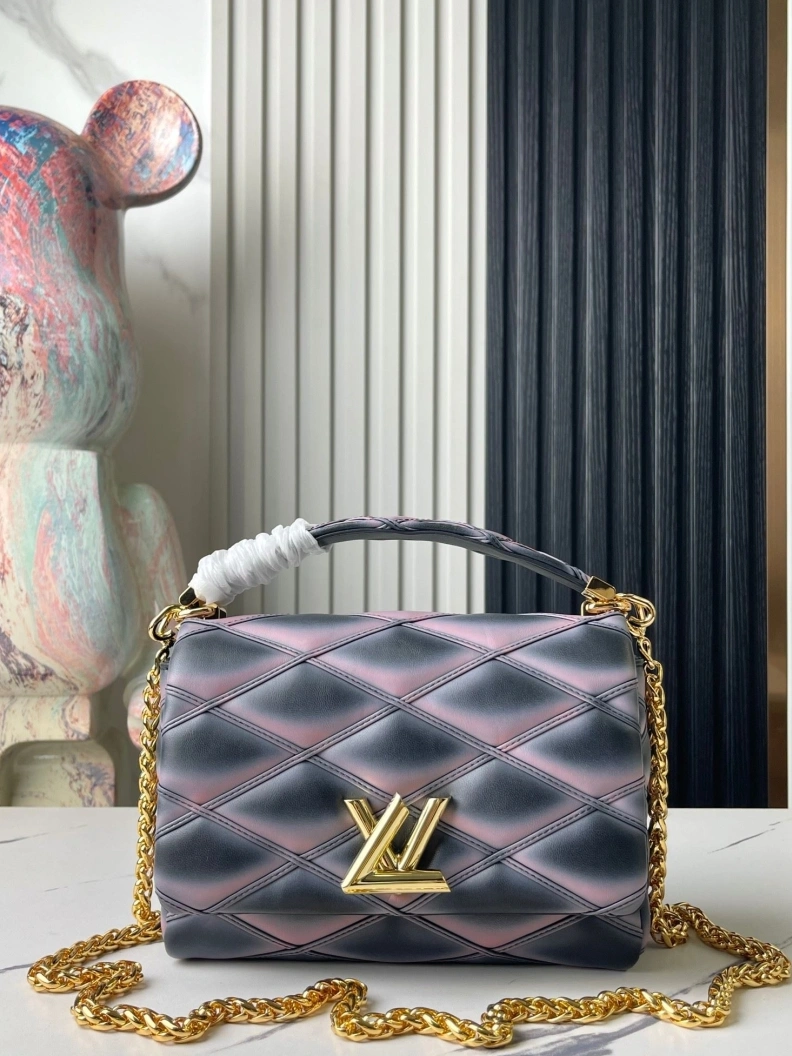 Fashionable LX Twist Denim Bags 8100