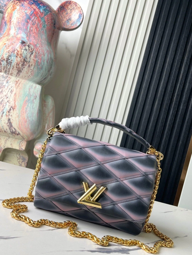 Fashionable LX Twist Denim Bags 8100