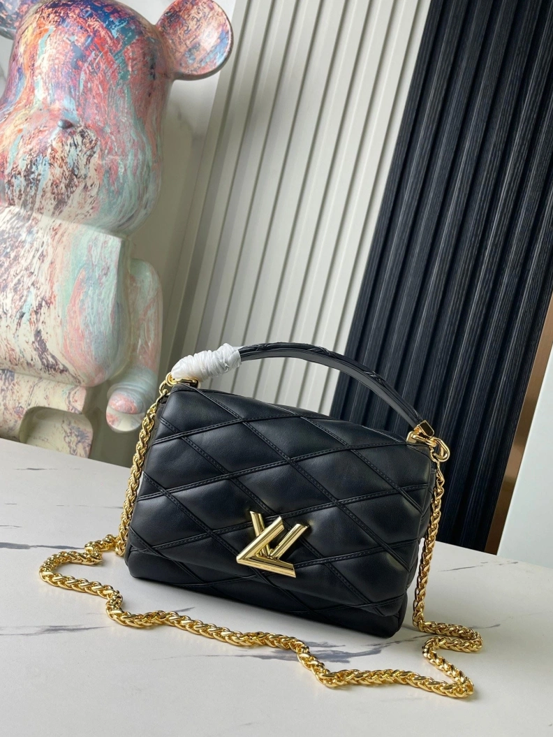 Affordable LX Twist Denim Bags 8096