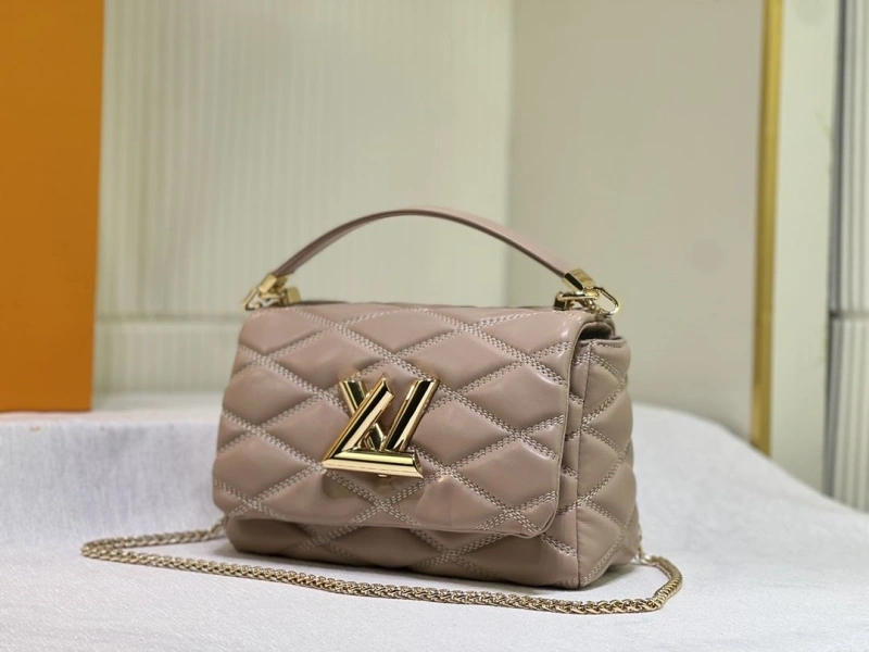 Elegant LX Twist Denim Bags 24665