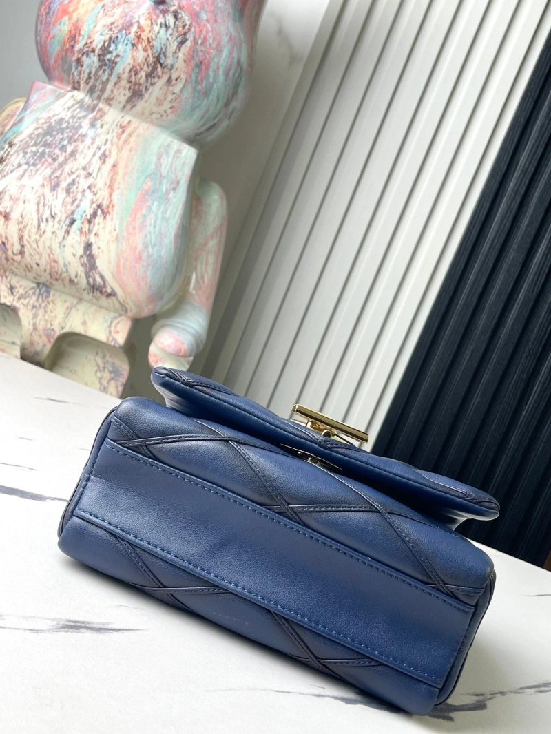 LX Twist Denim Bags Versatile 24674