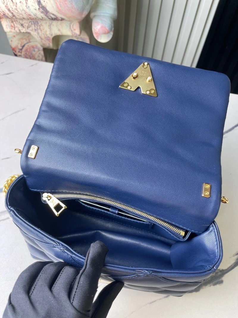 LX Twist Denim Bags Versatile 24674