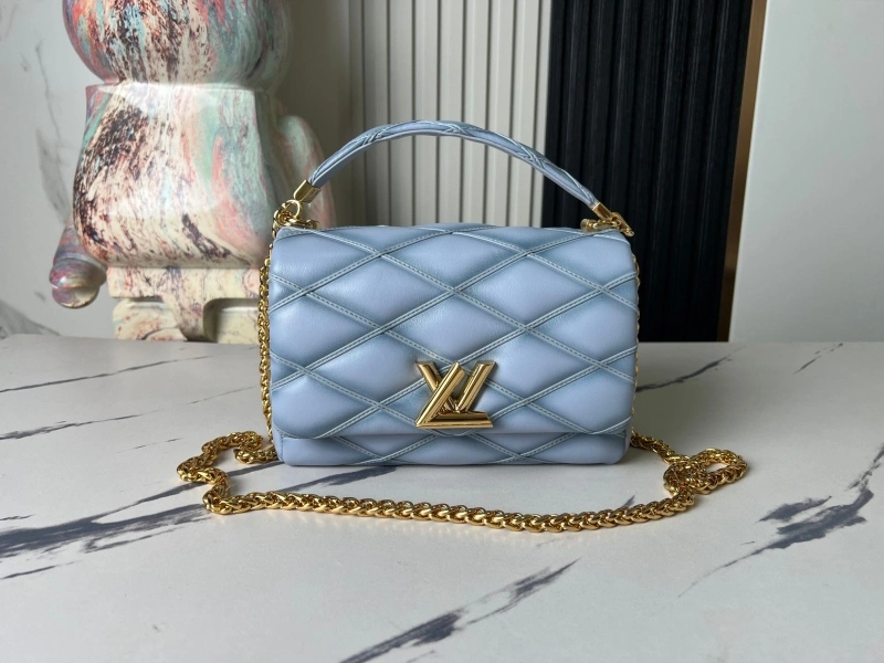 LX Twist Denim Bags Classic 24672
