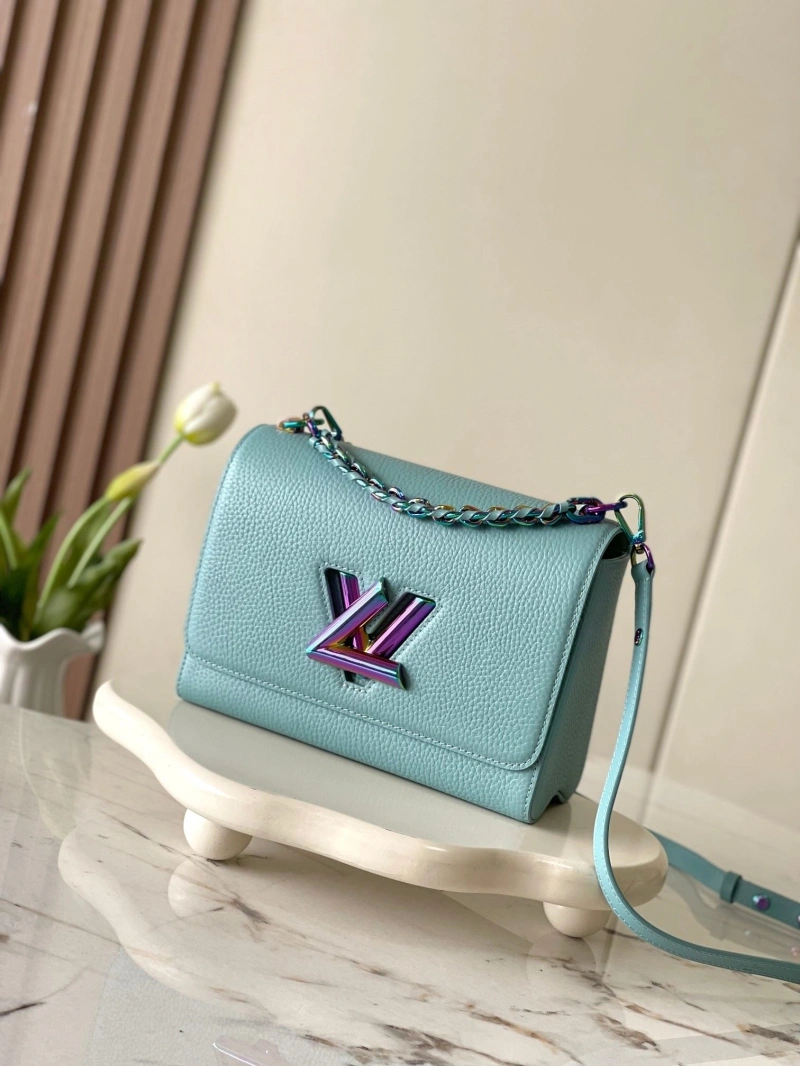 Elegant LX Twist Denim Bags 13675