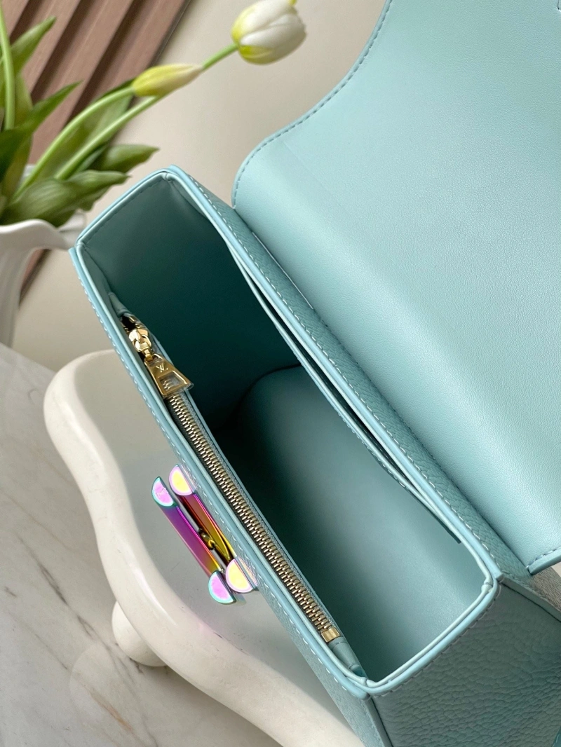Elegant LX Twist Denim Bags 13675