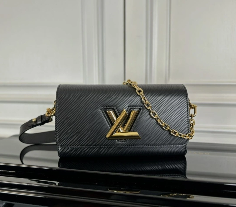 Sleek LX Twist Denim Bags 13663